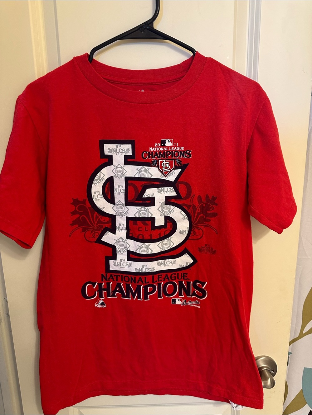 Majestic Red Kids' St. Louis Cardinals Champions Tee